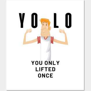 YOLO Skinny Man Edition Posters and Art